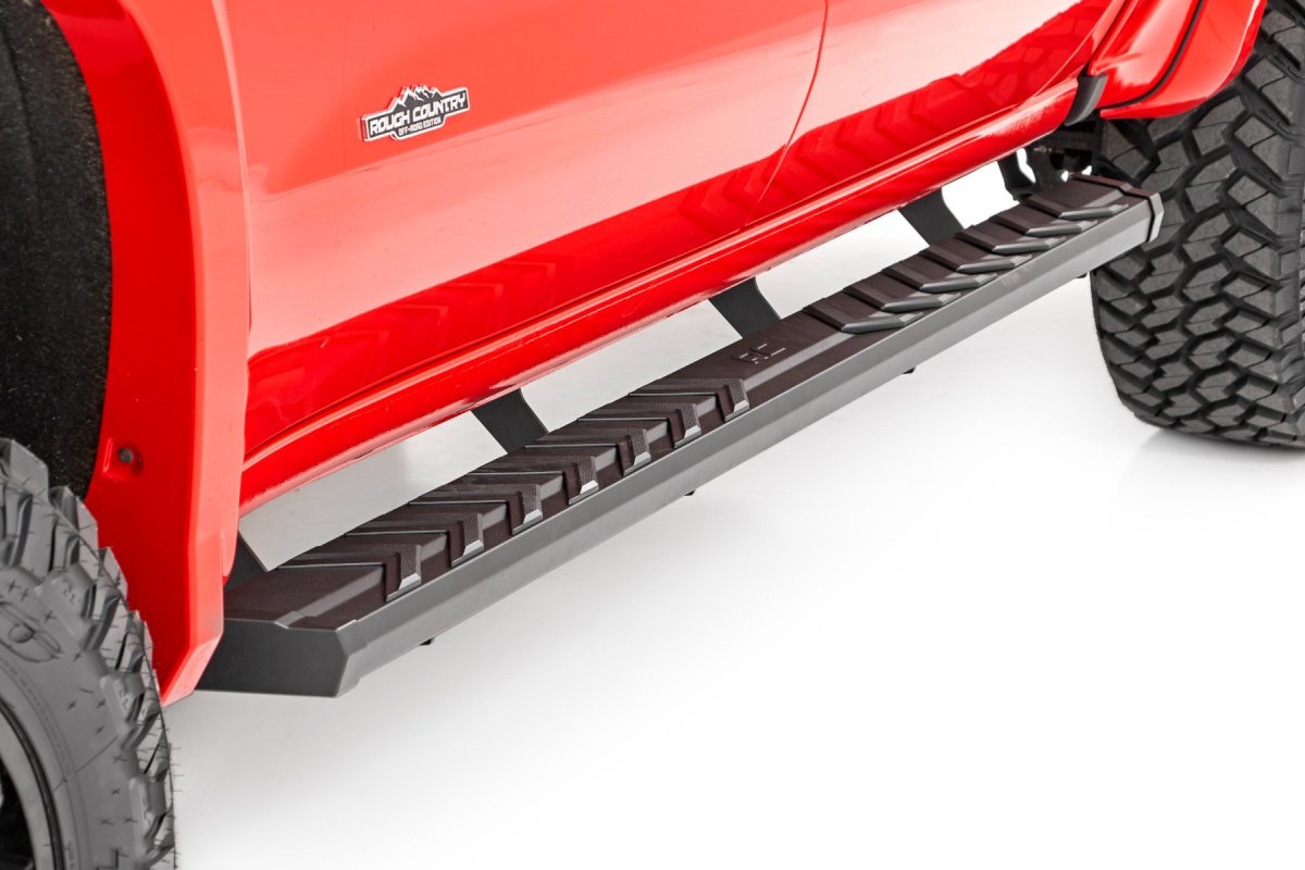 GMC Sierra 2500 HD Running Board - Side - Rough Country - BA2 - '20-'24